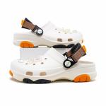 Сабо женские Exull Q, белый/оранжевый - фото 5