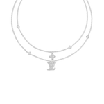 Леди Луи Витон ожерелье LOUIS VUITTON, серебряный - фото 2