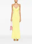 Длинное платье MSGM, желтый - фото 2