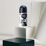 Оригинальный шариковый антиперспирант Black&White Invisible, 50 мл, Nivea - фото 3