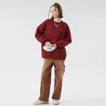 Толстовка с капюшоном унисекс BENATRY, бордовая - фото 6