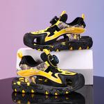 Детские сандалии Peter pan, черный/желтый - фото 2