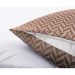 Постельное белье Kleine Wolke «Cosy» с узором «елочка», цвет Brasil - фото 3