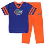 Комплект из джерси и брюк Red Zone Royal/оранжевый для дошкольников Florida Gators Red Zone Outerstuff - фото