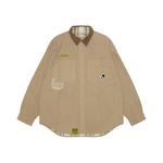 Рубашка с вышивкой логотипа A Bathing APE Aape, черный - фото 6