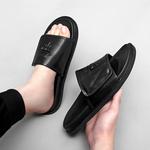 TOMAY Слайдеры унисекс черно-белые черные, цвет Black - фото 7