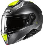 Шлем HJC i91 arven, Black/Yellow - фото