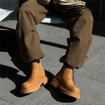 Ботильоны челси мужские Chi Wolf, хаки - фото 10