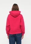 Толстовка Tommy Jeans BADGE HOODIE, Ruby Rhubarb/Red - фото 3