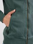 Худи с капюшоном на молнии Superdry Essential, Dark green - фото 3