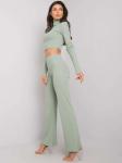 Брючный костюм Madnezz House, зеленый - фото