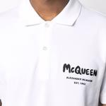Белая мужская поло Alexander McQueen - фото 6