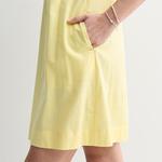 Повседневное платье-сарафан с V-образным вырезом Petite Sonoma Goods For Life, Neutral Multi Stripe - фото 3