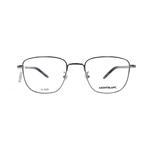 MONTBLANC Очки квадратной формы, Gunmetal - фото 5