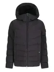 Стеганая куртка с капюшоном Add, черный - фото