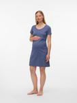 Ночная рубашка MAMALICIOUS MLVIOLA LIA, Night Blue - фото 3