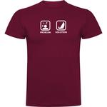 Футболка Kruskis Problem Solution Sail, красный - фото