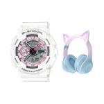 Женские розовые часы CASIO - фото 8