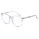 VEGOOS Литой круглый очковый каркас унисекс, Light Brown - фото 9