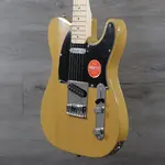 Squier Affinity Telecaster с грифом из клена, цвет Butterscotch Blonde - фото 4