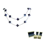 Van Cleef & Arpels Питеритовое ожерелье для женщин в синем цвете - фото