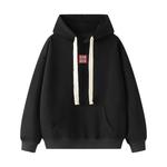 Свитшот унисекс DANGERTIGER, красный на флисовой подкладке - фото 11