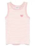 Топ в полоску Chocoolate, розовый - фото
