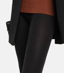 Леггинсы из смесового кашемира WOLFORD, черный - фото 4