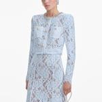 Self-portrait Свитер Self portrait Женский Misty Blue - фото 4