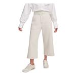Брюки (WMNS) Nike High-Waisted Cropped Tracksuit Bottoms 'Beige' - фото