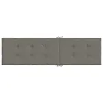 Подушка для сиденья Vidaxl, серый - фото 4