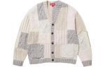 Куртка Supreme FW23 Week3 Patchwork Cable Knit Cardigan 'Beige', бежевый - фото 2