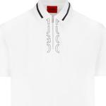 HUGO BOSS Белая поло для мужчин - фото 4