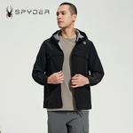 Куртка мужская SPYDER, светло-облачный серый (сидит немного свободно, рекомендуем выбрать размер меньше) - фото 4