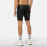 Велосипедные шорты с логотипом на поясе VERSACE, черные - фото 5