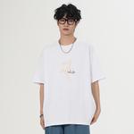 Футболка унисекс Cotton, черный/белый - фото 16