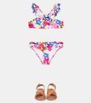 Цветочное бикини Il Gufo, разноцветный - фото 2