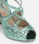 Блестящие сандалии Miu Miu, Acqua - фото 6