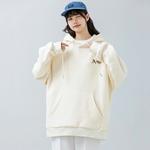 Свитшот унисекс FREO3N, абрикосовый (на флисе) - фото 4