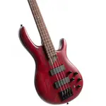 Бас-гитара Cort B4ELEMENTOPBR серии Artisan B4 Element. Открытые поры, бордово-красный - фото 11