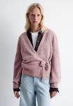 Кардиган & other stories WRAP, Dusty Pink/Light Pink - фото