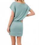 Платье Aura Mini в цвете шалфей Kylie Paige, Sage - фото 2