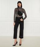 Джинсы женские Patrizia Pepe капри прямого кроя, черный - фото 2