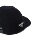 Фетровая бейсболка с логотипом Prada, синий - фото 2