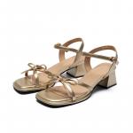 Сандалии женские Zhr, серебряный - фото 9