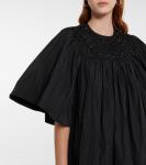 Мини-платье из тафты с декором REDValentino, Nero - фото 5