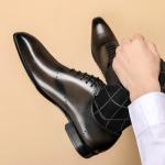 Туфли ASTON M.JAZZ Dress Shoes Men Low-Top, черный - фото 18