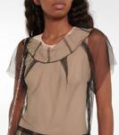 Макси-платье с сеткой Maison Margiela - фото 4