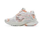 Кроссовки Balenciaga Wmns Runner Sneaker White Fluo Orange, белый - фото 3