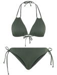 Комплект бикини LSCN BY LASCANA, оливковый - фото